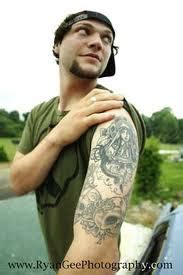 ryan dunn tattoos: bam margera tattoo