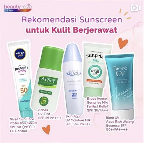 Sunscreen Untuk Kulit Berminyak Dan Bruntusan - Homecare24