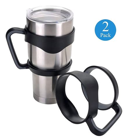 2 Pack Handle for 30 oz YETI Tumbler,Fits Sic Magnum Artic Cups- Easy Grip No Slip Lightweight ...