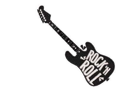 Rock N Roll Guitar · Creative Fabrica