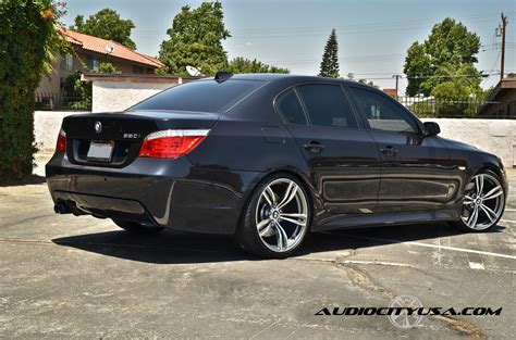 BMW E60 5 Series Rides on F10 M5 Replica Wheels - autoevolution