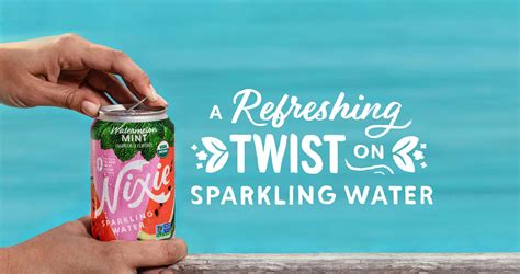 Nixie Sparkling Water | A Refreshing Twist on Sparkling Water | Sparkling water, Flavored water ...