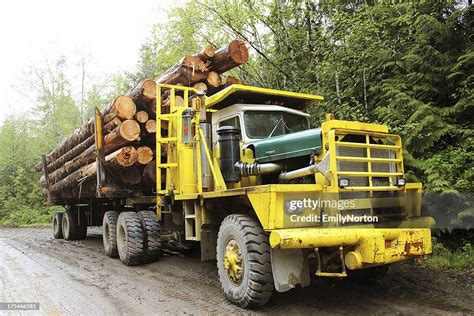 Logging Truck High-Res Stock Photo - Getty Images