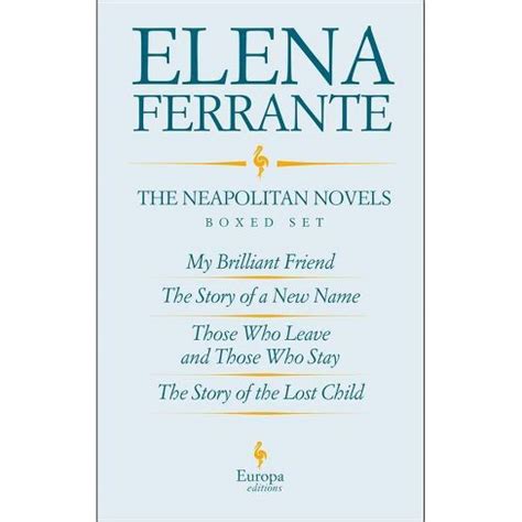 The Neapolitan Novels Boxed Set - By Elena Ferrante (mixed Media ...