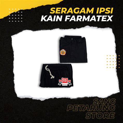 Jual Baju Seragam Silat IPSI - Martial Arts Uniform IPSI - Seragam ...