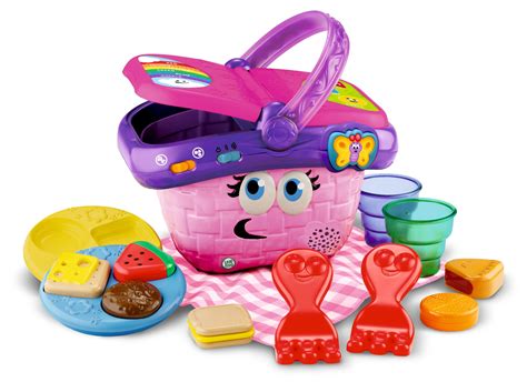 LeapFrog Shapes and Sharing Picnic Basket, Role-Play Toy for Kids - Walmart.com