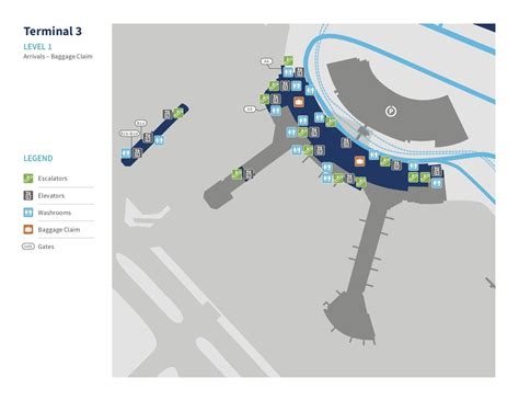 Toronto Airport Map Printable