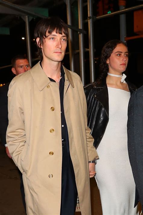 ELLA EMHOFF and Sam Hine Arrives at Vogue Event at Mr Chow in New York ...