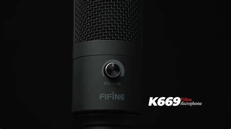 Fifine K669 Pro Professional Studio Microphone Recording Usb Conedenser Microphone Rgb Gaming ...