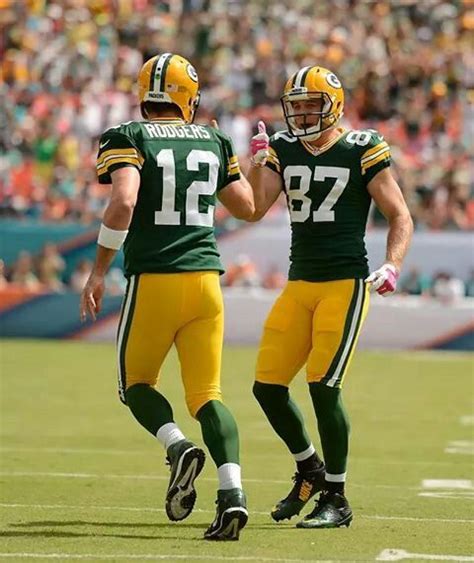 Aaron Rodgers and Jordy Nelson