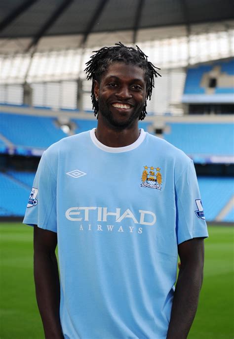 Sport Images Gallery: Emmanuel Adebayor 2011 Manchester City