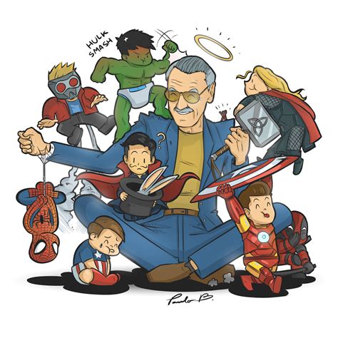 ArtStation - Stan Lee - Tribute