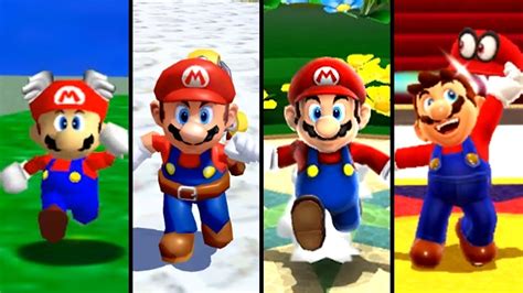 Evolution of Mario in 3D Games (1996 - 2018) - YouTube