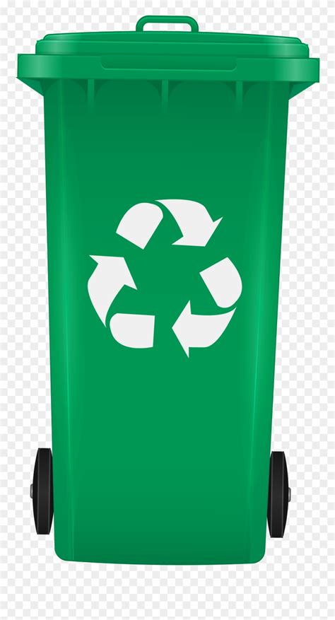 Recycling Bin Png Clip Art - Recycle Rubbish Png Transparent Png (#112795) - PinClipart