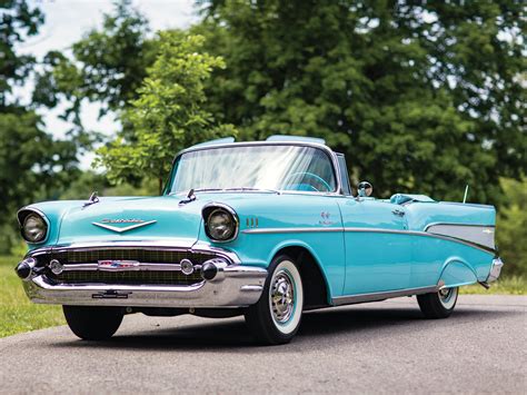 1957 Chevrolet Bel Air 'Fuel-Injected' Convertible | Motor City 2016 | RM Sotheby's