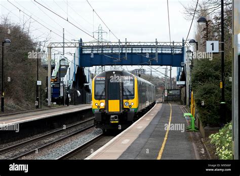 London Northwestern Railway class 350 electric train at Canley station ...