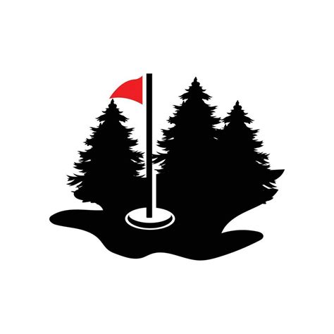 Golf Logo Design, Design Vector Golf Ball And Golf Club Tournament ...