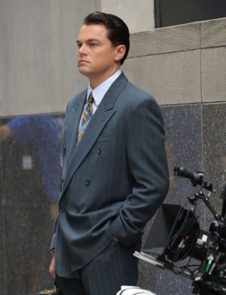 Leonardo DiCaprio On The Set Of 'The Wolf Of Wall Street' - Leonardo ...