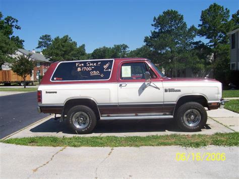 1984 Dodge Ramcharger Prospector Car For Sale