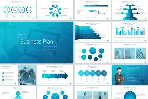 Business Plan Powerpoint Template Free Download - Parahyena.com