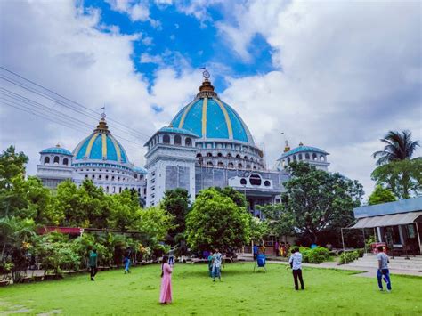 Mayapur Iskcon Temple in Krishnanagar West Bengal India. Iskcon Temple ...