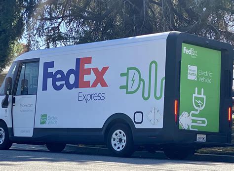 Electric FedEx van. Is it made by Ford? : r/electricvehicles