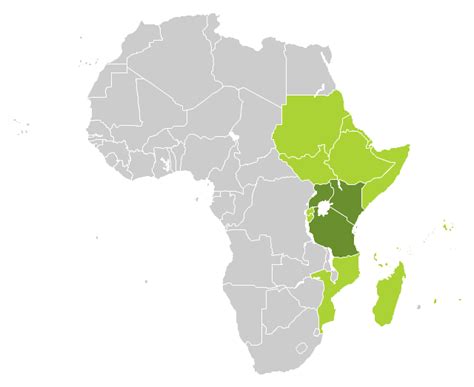 East Africa - Political map | Geo Map - Africa - Namibia | Geo Map — Europe — Sweden | Map Of ...