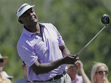 Vijay Singh leads Bernhard Langer by a stroke at Senior PGA on Trump ...