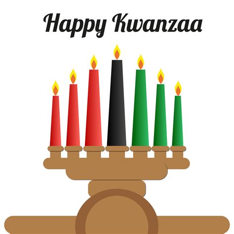 Happy kwanzaa design candle red black green 19775634 PNG