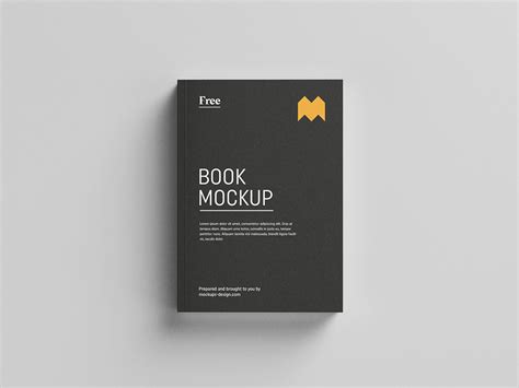 Free book mockup - Mockups Design