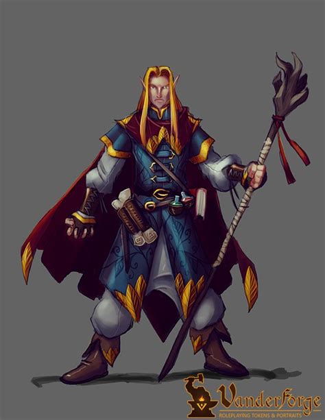 ArtStation - Elf Mage and Wizard Concepts