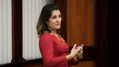 BREAKING: Chrystia Freeland will be Canada's next finance minister ...