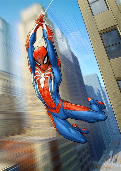 Spider-man PS4 by PatrickBrown on DeviantArt