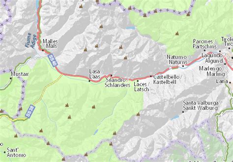 MICHELIN Ponte di Legno map - ViaMichelin