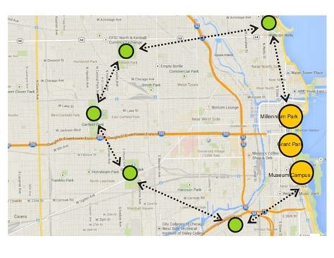 Museum Campus Chicago Map - Map Of Rose Bowl