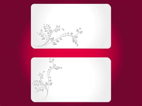 Floral Cards Templates Vector Art & Graphics | freevector.com