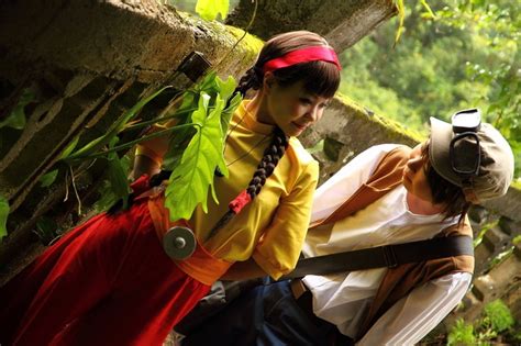 Cosplay - Sheets and Pazu from Castle in the Sky | Studio ghibli movies, Cosplay, Castle in the sky