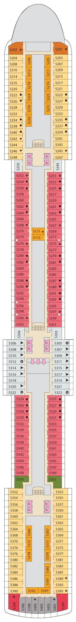 Carnival Luminosa deck plans - Cruiseline.com