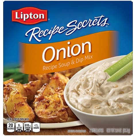 Lipton Recipe Secrets Soup and Dip Mix Onion 2 oz 2 Count - Walmart.com ...