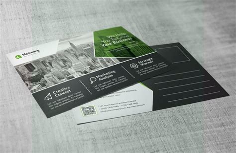 PSD Business Postcards Design · Graphic Yard | Graphic Templates Store