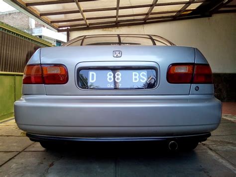 DIJUAL HONDA CIVIC GENIO SILVER 1994 NOMOR PLAT CANTIK - LAPAK MOBIL DAN MOTOR BEKAS