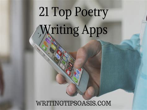 21 Top Poetry Writing Apps - Writing Tips Oasis - A website dedicated to helping writers to ...