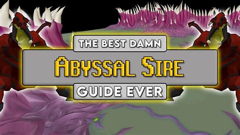 OSRS Abyssal Sire Guide [2021] - YouTube