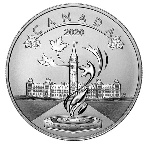 1/2 oz. Pure Silver Coin - O Canada! 6-coin Series - Parliament of Canada (2020) | The Royal ...