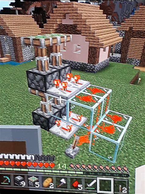 Simple double piston extender bedrock : r/redstone