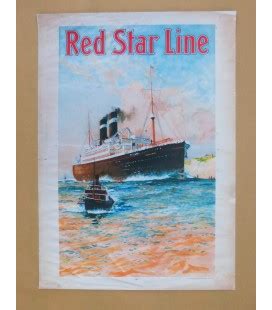 Red Star Line Poster N° 3