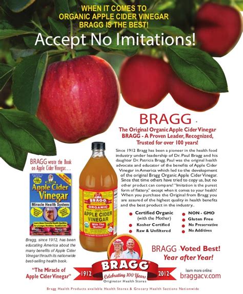 Bragg organic apple cider vinegar