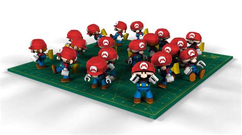 Mini Mario Toy 3D by Dil1880 on DeviantArt