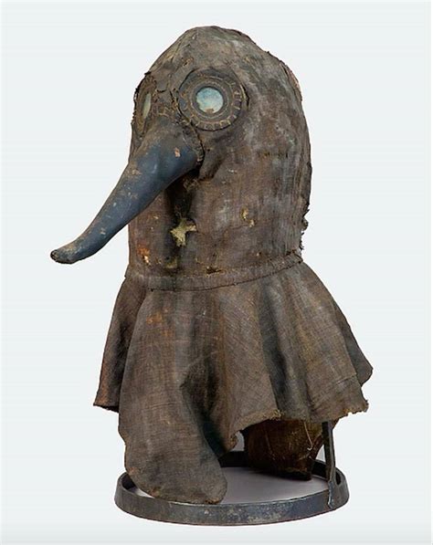 A 16th century plague doctor's mask. | Plague doctor mask, Plague ...