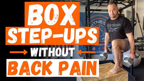 Box Step Ups With Weight - 3 Mistakes you're making with box step ups - YouTube
